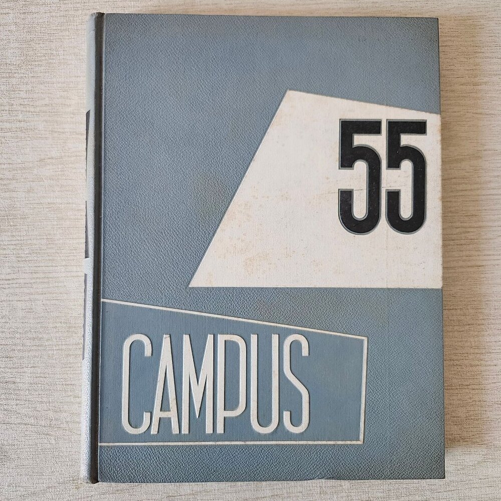 Fresno State College California 1955 Yearbook Jerry Tarkanian UNLV Coach
